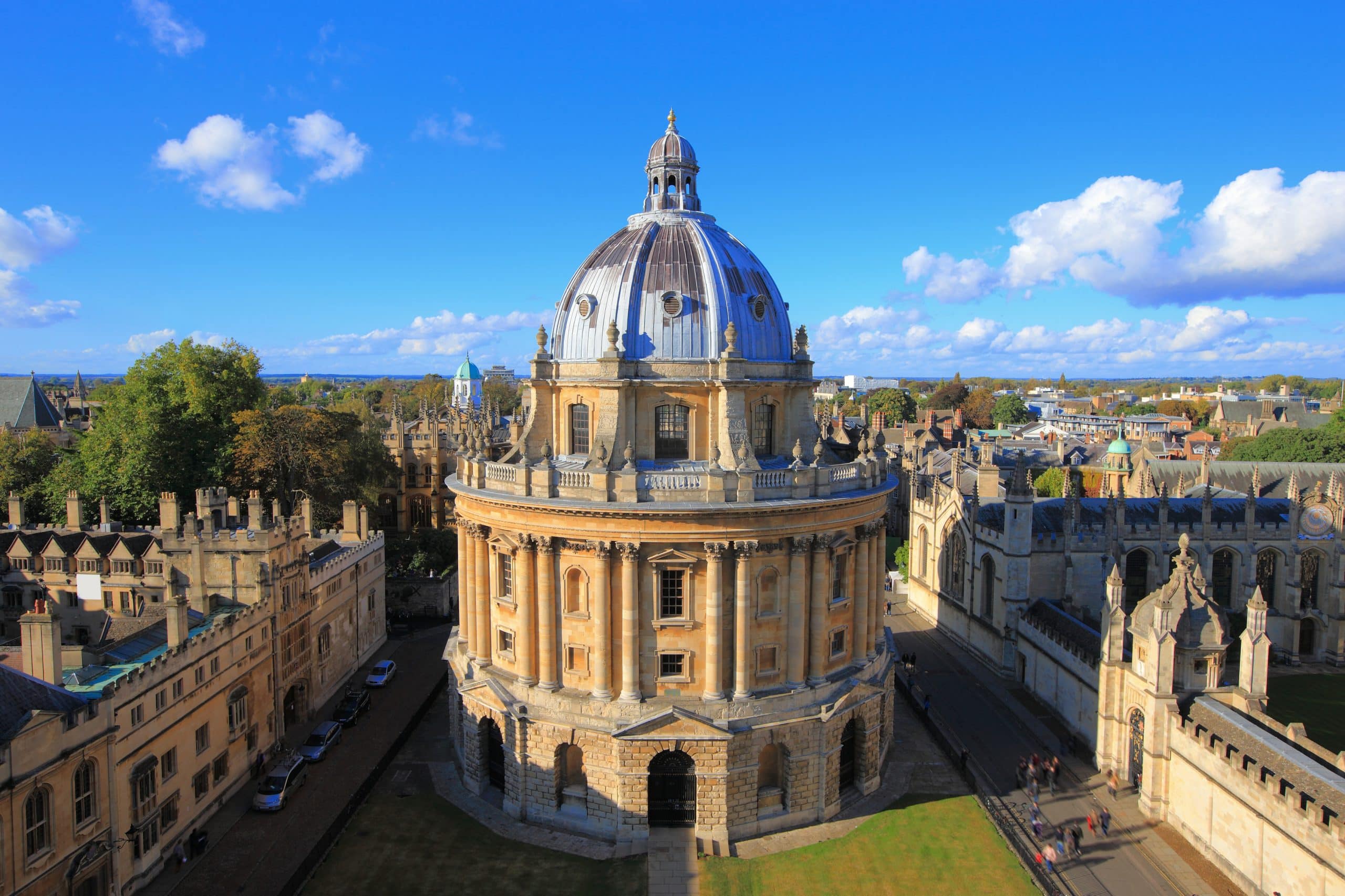 Oxford University building.